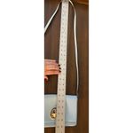 Kate Spade Sally Newbury Lane Saffiano Leather Crossbody Light Blue Chunky Clasp Photo 6