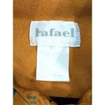 Rafael Vintage Abstract Print Track Jacket 80s Size Small Lightweight Full Zip Yellow Photo 3