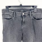 ALL SAINTS Grace Black Wash Split Fray Hem Jeans, Size 32 Photo 9