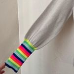 WISPR by Brodie rainbow cuff crewneck sweater size XS Photo 2