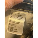 American Eagle Women’s Size 4R High Rise Mom Jeans Blue Pinstripe Casual Photo 5