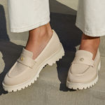 Vivaia Francesca Platform Chunky Penny Preppy Minimalist Almond Loafer 9 Photo 0