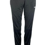 Adidas Black Essentials 3-Stripes Drawstring Activewear Jogger Track Pants Sz S Photo 0