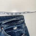 KanCan USA KanCan Nonstretch 100% Cotton Ripped High Rise Dark Wash Mom Jeans Photo 8