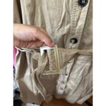 Kate Spade New York Twill Sleeveless Shirt Dress XXL Tan Feminine Long Photo 9