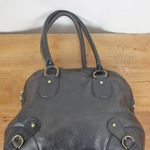 Banana Republic Large Black Leather Shoulder Bag Photo 7