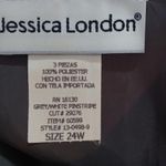 Jessica London  24W Gray Straight Dress Plus Photo 7