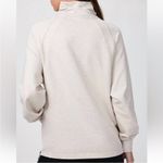 Varley  Atlas Sweatshirt Size XS Beige Marl Workout Gym Yoga Photo 1
