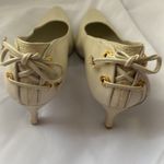Stuart Weitzman  White Laceup Heels size 8.5 Photo 5