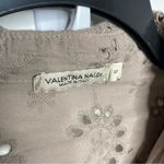 Valentina Naldi Italian eyelet dress size small Brown Photo 2