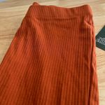 Wild Fable  Women's Rust High-Waisted Ribbed Flare Leggings - Size Small - NWT Photo 5