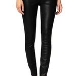 BLANK NYC NWT Vegan Leather Side Zip Pull On Leggings In Black Size 25 Photo 0