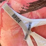 Victoria's Secret swim double shine strap brazilian bling bride bikini bottoms Photo 5