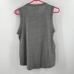 Sol Angeles Hope Tank Top Size Small Gray Yellow Cotton Blend Casual Sleeveless Photo 2