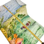 Hand painted tropical top by M. Savignano White Size undefined Photo 8