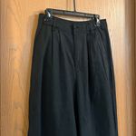 Madewell  Women’s Black Harlow Wide-Leg Pants NEW Size 8 Photo 3