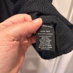 Who What Wear  Black Sleeveless Peplum Top Tie Back Size‎ L Photo 7