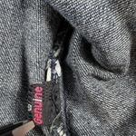 Volcom Vintage Y2K Denim Trucker Jacket Womens Size Large Blue Dark Wash Grunge Photo 6