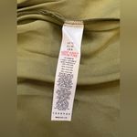 Topshop NWOT  Nordstrom Side Asymmetric Drape Satin Midi Skirt Green Size US 6 Photo 2