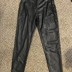 New Mix Leather Leggings Photo 0