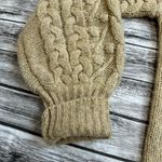 A New Day A.N.D.  Women's Cable Knit Sweater Dress XS Extra Small Tan Brown Cozy Photo 4