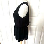 Theory Jethria black silk sleeveless top Photo 8