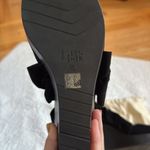 Eileen Fisher NWT Ellis Sandal Black Wedge Shoes Photo 6