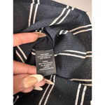 Crystal Doll  Black White Striped Jumpsuit Size 7 – Belted Wide Leg Photo 1