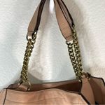 ORYANY Blush large cross body shoulder bag pebbled leather with chain accents Pink Photo 7