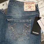 True Religion Jennie Crystal Mid Rise Super Skinny Jean Photo 6