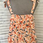 Floral Halter Top, XL Orange Photo 2