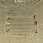 Denim & Co. NWT Size 2X Olive Green Photo 3