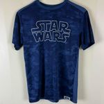 Star Wars Blue Camo Logo Graphic T-Shirt Photo 3
