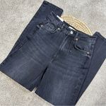 ZARA NWOT  Comfort Mom Fit High Rise Jeanse Ankle Length Jeans in Black Size 0 Photo 3