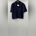 J.Crew Limited-edition USA Swimming® X  cropped piqué polo shirt Photo 4