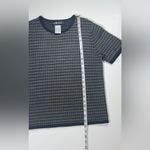 Sag Harbor   Blue and Gray Houndstooth Top 🍁🥮🍂 Photo 3