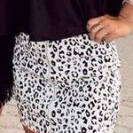 Forever 21 Leopard Print Skirt  Photo 0