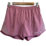 Bcg  Running Shorts Womens Medium Mauve Pink Reflective Athletic Gym‎ Workout Photo 0
