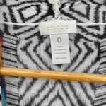 Chico's  Artsy Boho Cardigan Womens 0 XS‎ Multicolor Rayon Open Front Lightweight Photo 4