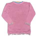 VTG Storybook Knits Pastel Striped Cardigan & Vest Y2K Cottagecore Knit Sweater Pink Size L Photo 1