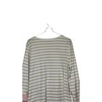 Quacker Factory Women's Top Vintage Pink Sequin Flamingos 3/4 Length Beige Small Photo 9