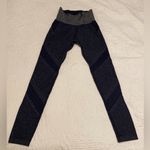 Athleta  Twilight Tight Navy Silver High Waisted Leggings Women's Sz XS Photo 0