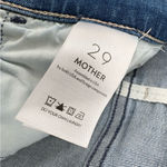 MOTHER The Hustler Ankle Fray Jeans in Can’t Stop Staring | Sz 29 | Medium Wash Blue Photo 2