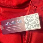 Adore Me Corset Sz 36C Arianna Satin Underwire Bow Detail Feminine Valentines Photo 4