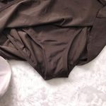 Jantzen  Paisley Tankini Top Skirted Bottoms Womens‎ 10 Brown White Two Piece Photo 8