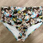 Bikini Bottoms Tiger High Waisted Ruched Size XXL Photo 0