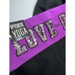 Victoria's Secret VICTORIA’S SECRET PINK YOGA BLING SEQUIN FOLDOVER LEGGINGS SMALL FUCHSIA NWT Photo 7