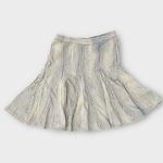 Free People Candace Stripe Cotton & Linen Skirt Size Small Photo 6
