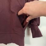 Amour Vert Selma Lace Shoulder Cardigan - Burgundy - XS - NWT Photo 8