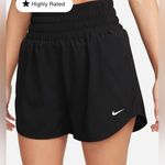 WORKOUT SHORTS NEW
Nike Women's High-Waisted Running Shorts Photo 4